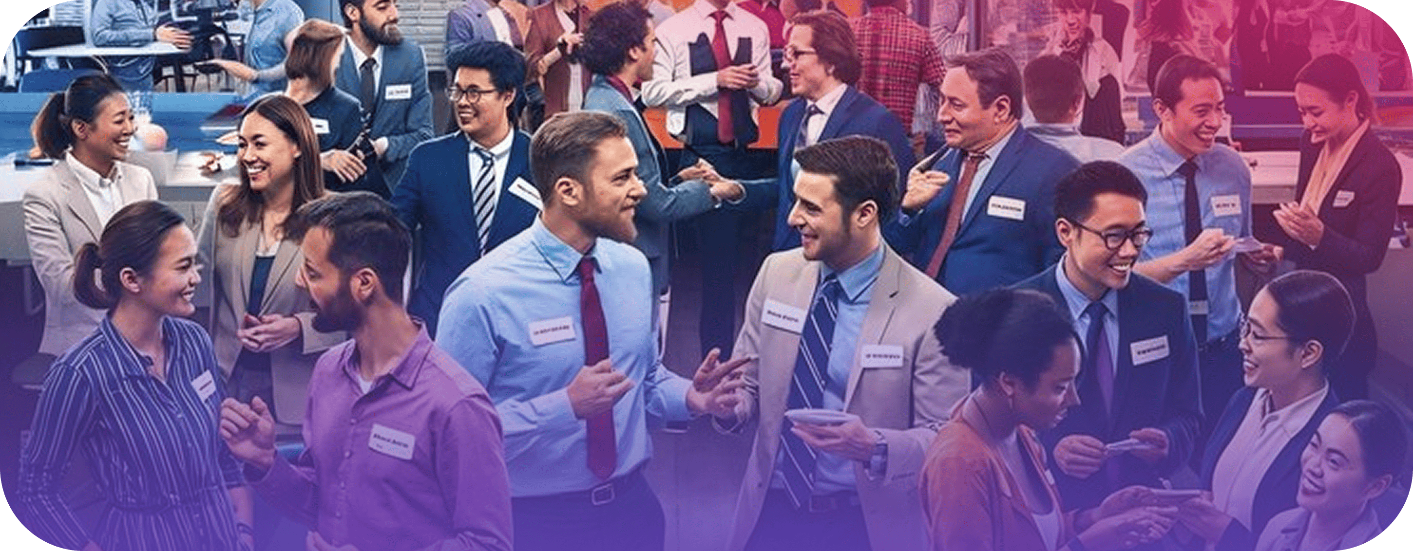 To help participants arrive at the expo already connected and visible