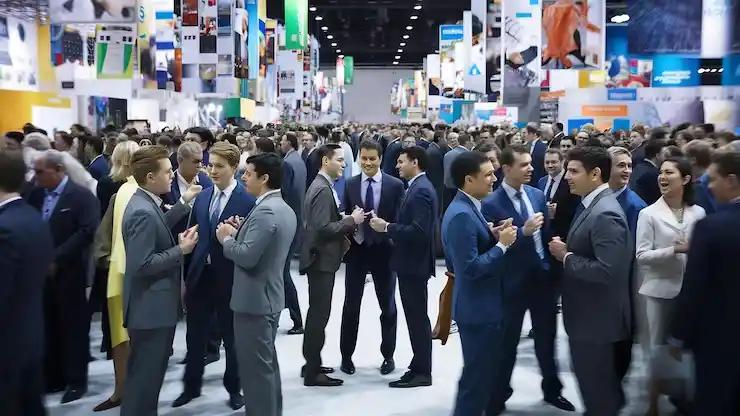 Positions attendees for meaningful engagement during the expo