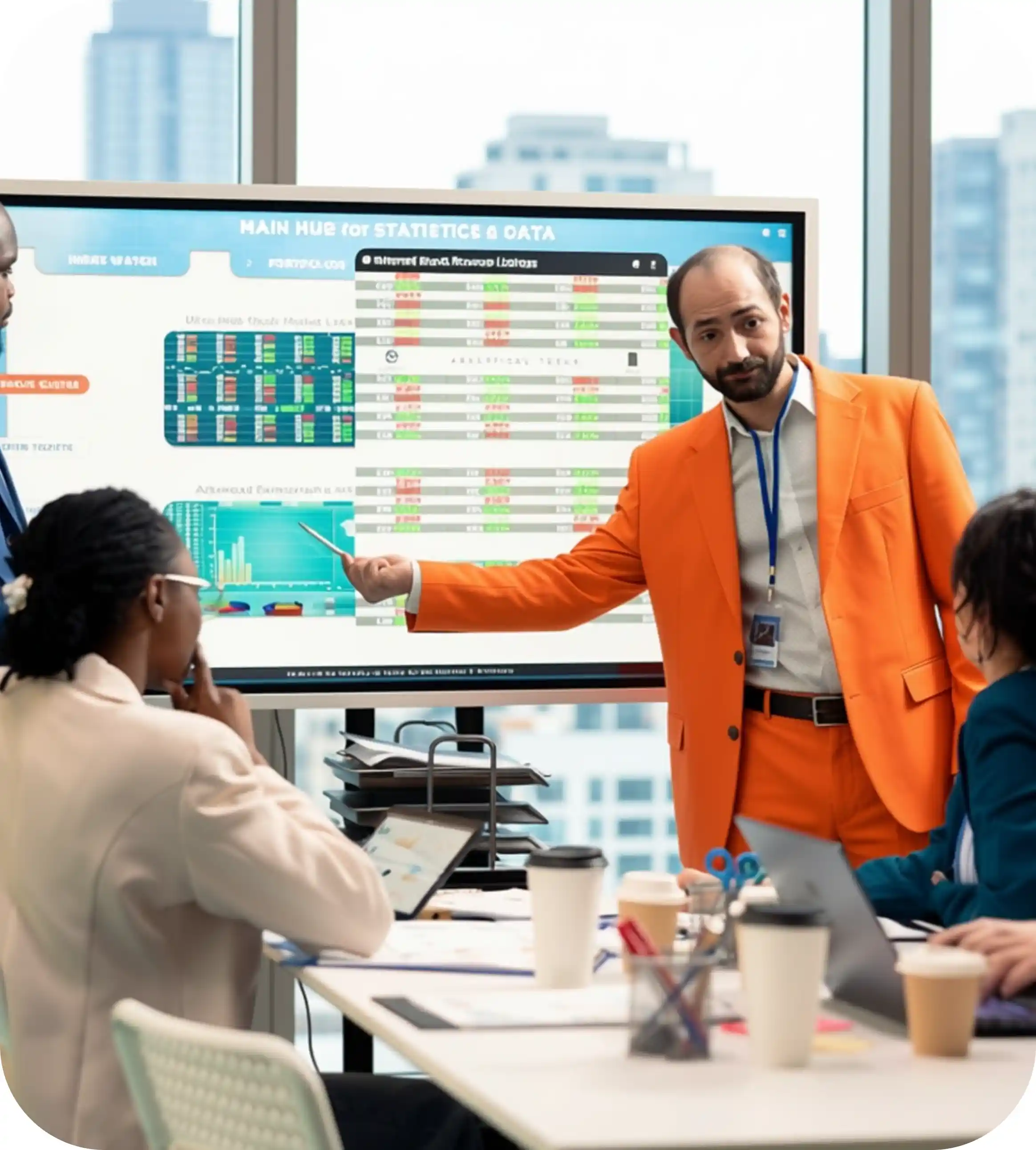 Startup showcase on the expo floor